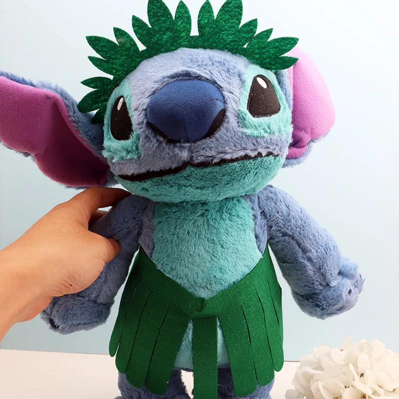15 Zoll Lilo Stitch Plüschtiere Disney Film Kuscheltiere Kissen Puppe Kawaii Raumdekoration Geburtstagsgeschenk für Freundin Freund