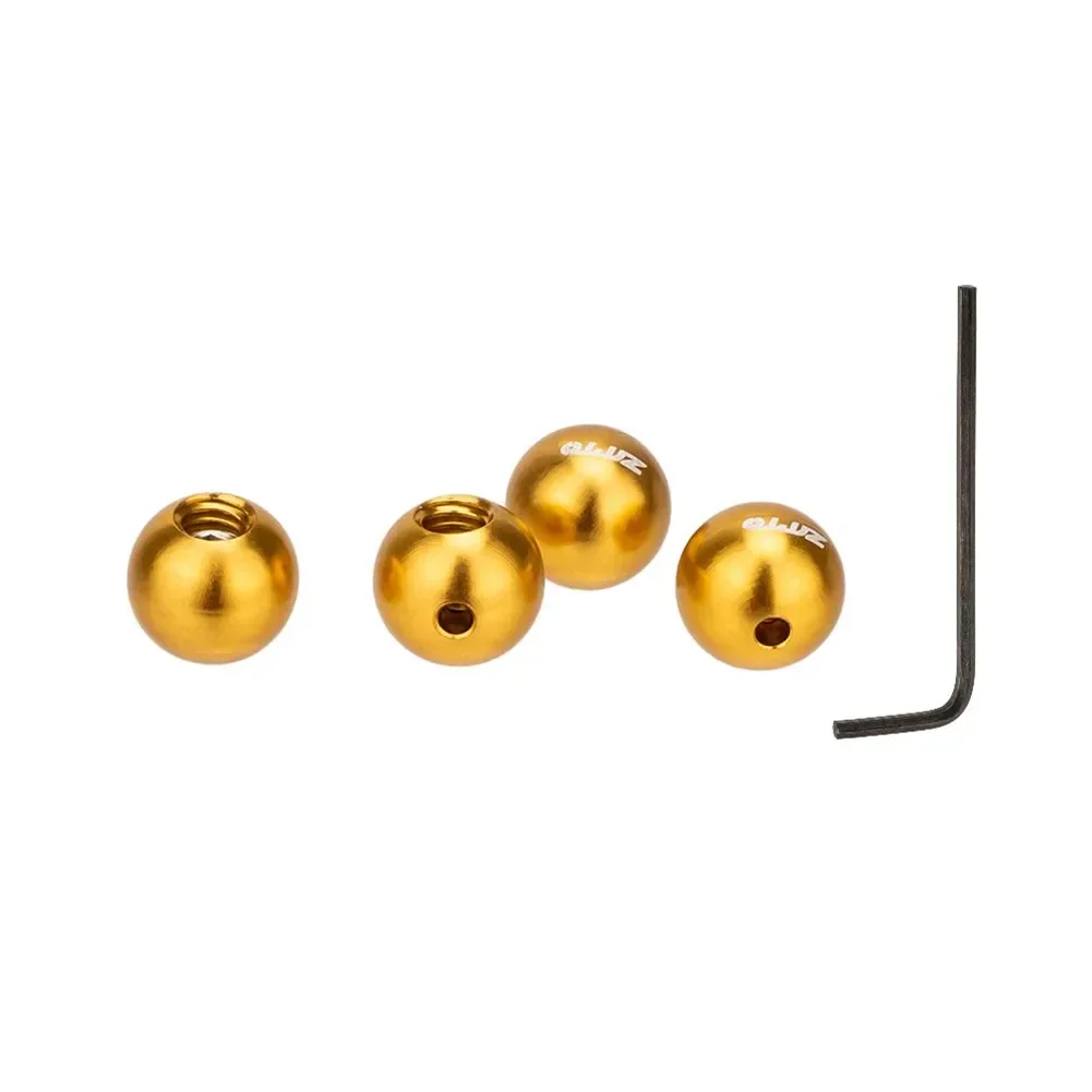 ZTTO دراجة كابل نهاية CapTips كابل تروس الفرامل خط نهاية غطاء الحلقات للدراجة كابلات الفرامل التحول الكابلات سبائك الألومنيوم