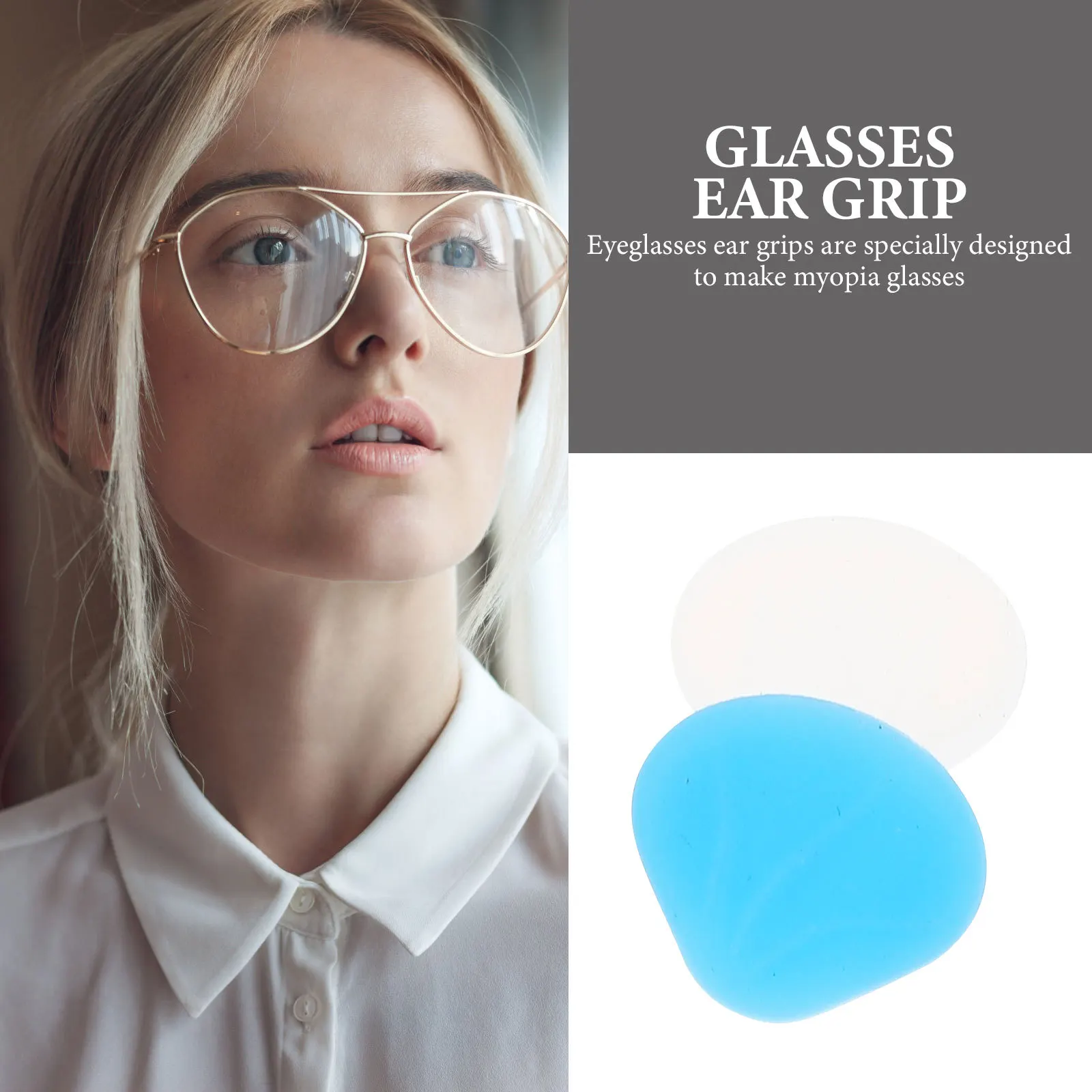 

14Pairs Non-Slip Glasses Ear Grips Silicone Eyeglass Accessories Comfortable Anti-Skid Holders for Running Swimming Gymnastics