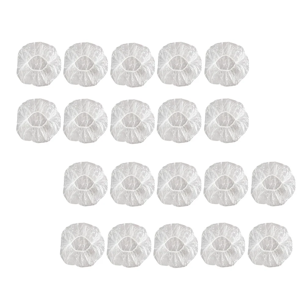 

500 Pcs Plastic Wrap Kitchen Accessory Food Clear Wrapping Paper Elastic Edging Storage Covers Bowl Household Dust-proof