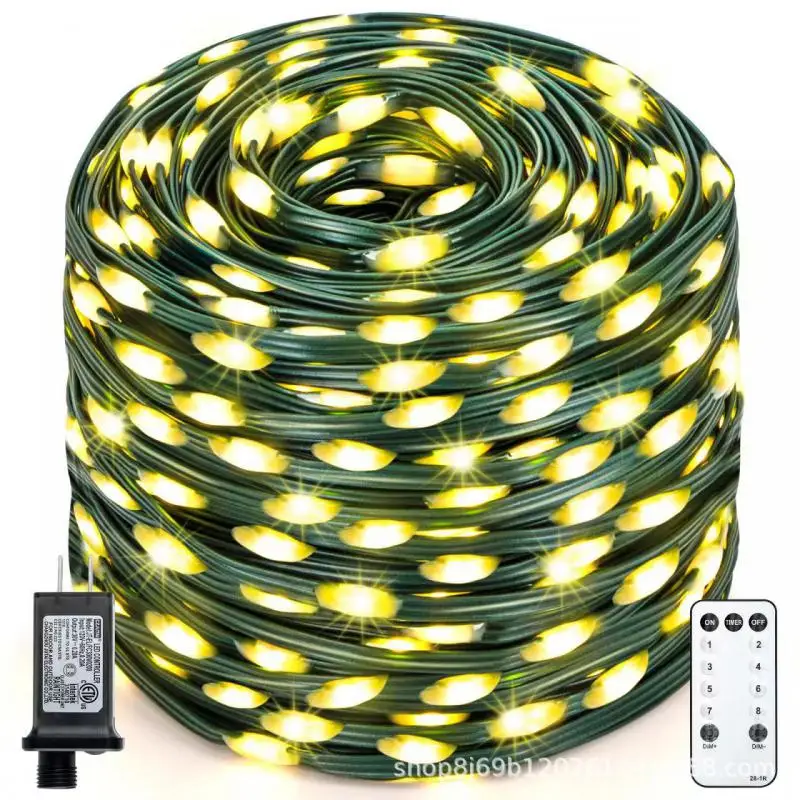 

5M 10M 20M Led String Lights Christmas Tree Fairy Lights USB Battery Remote Garland Copper Wire LED Lamp for Wedding Party Decor