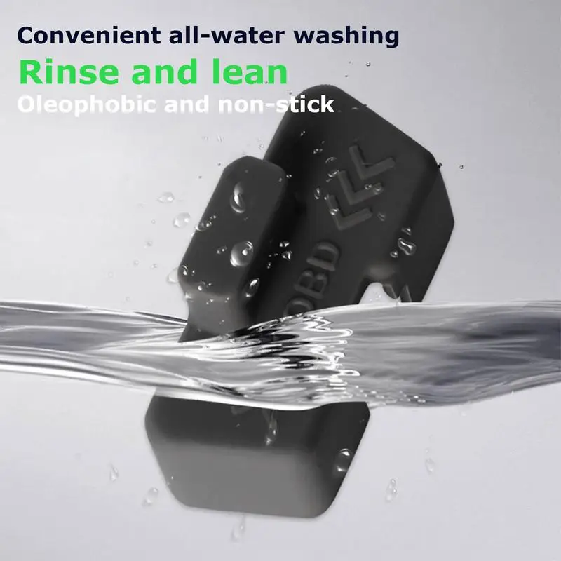 OBD インターフェースカバープラグ詰まりキャップメスダストカバー OBD インターフェースカバー保護シリコンスリーブ車両修理用