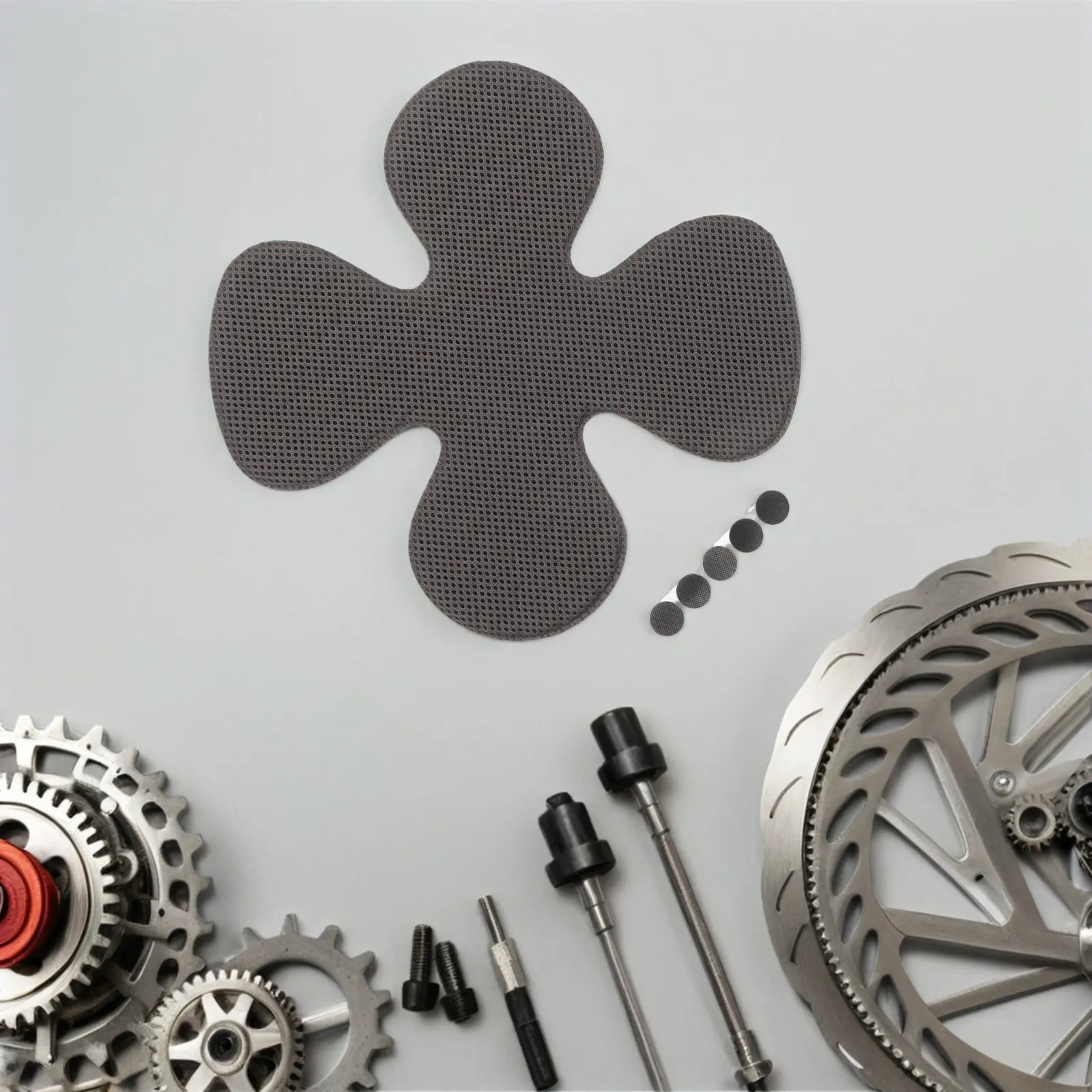 

10x10in Motorcycle Liner Pads Removable Washable Breathable Inner Padding Insert for Bike Cycling Riding Comfort Fit