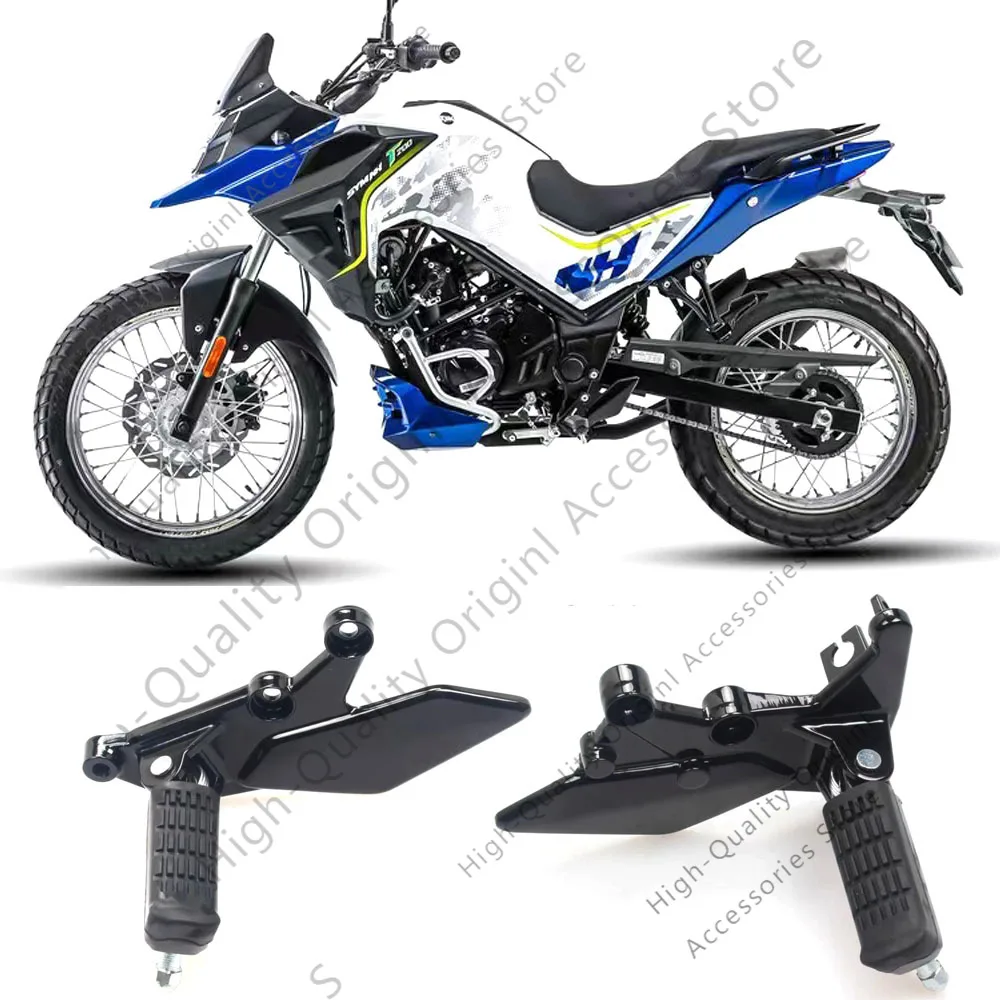 

190 NH Motorcycle Left Right Pedal bracket Footrest Footrest Foot Pegs For SYM NH 190