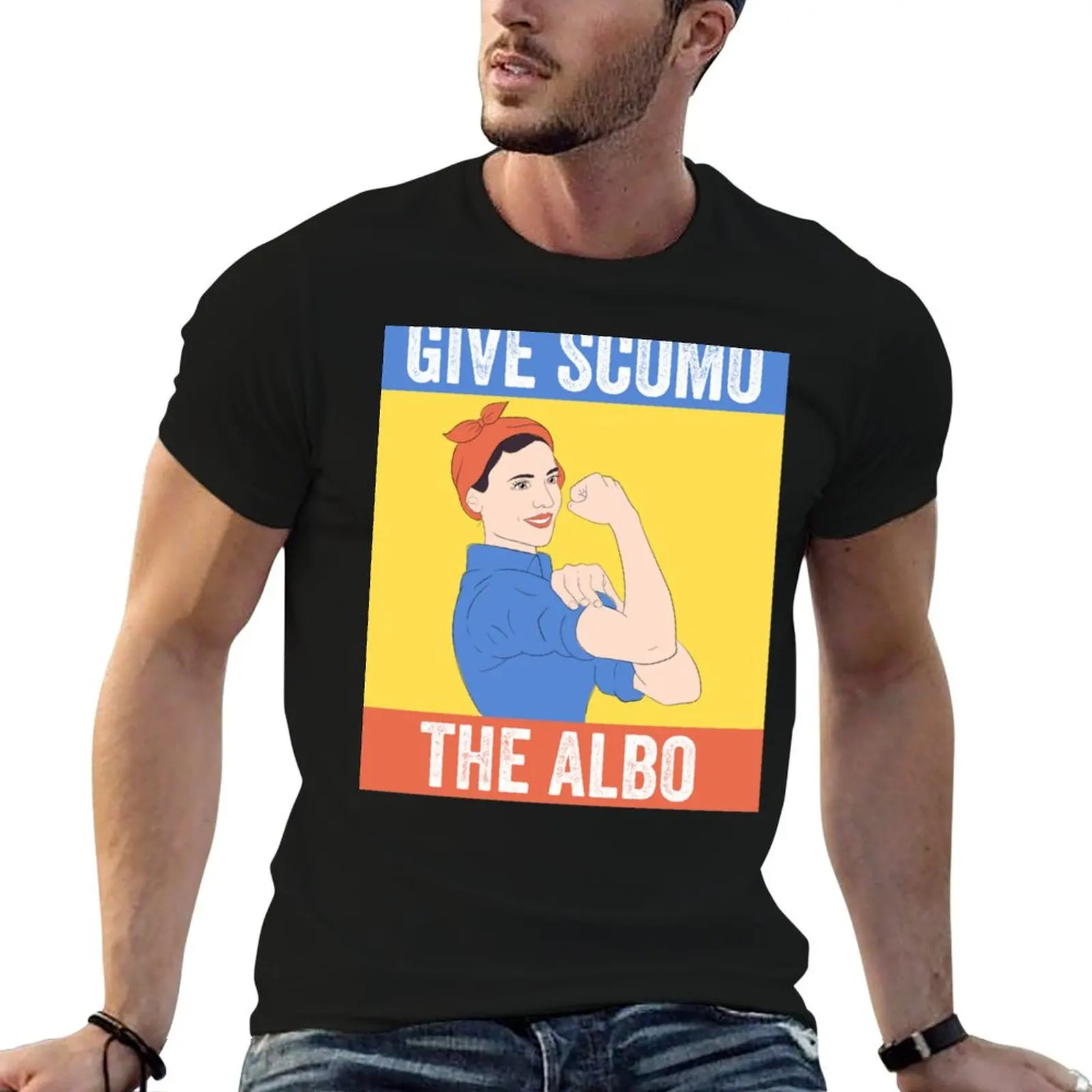 Футболка Give Scomo The Albo, мужская дизайнерская хлопковая футболка, 100% хлопковые футболки для мужчин, футболки с графическим принтом