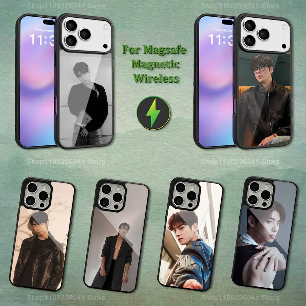 

Singer C-Cha E-Eun W-Woo For iPhone 16,14,13,15,11,12,17,Plus,Mini, Pro,For Magsafe,Max,Magnetic Wireless Charging Case