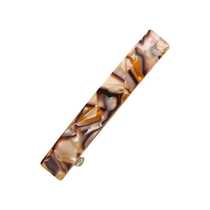 

39BB Fashionable Acetate Hair Clip French Barrette Hairpin For Practical Hold And Versatility for Women and Girls