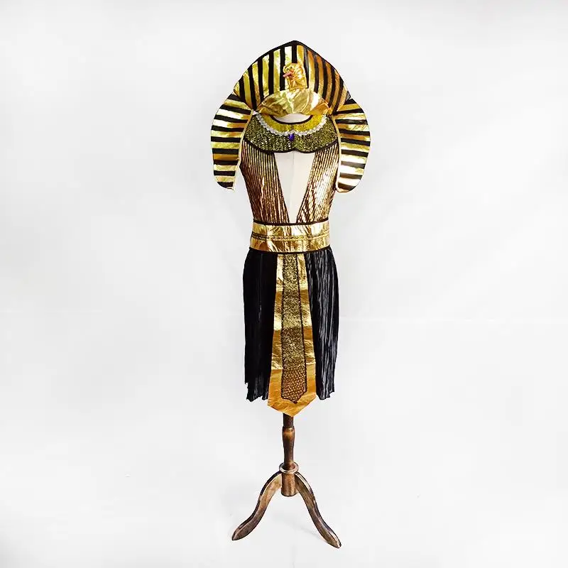 زي تنكري للنساء البالغات لعيد الهالوين، زي ملكة مصرية، ثوب عربي قديم من الشرق الأوسط، فستان طويل على الطراز المصري، ملابس للع... #3