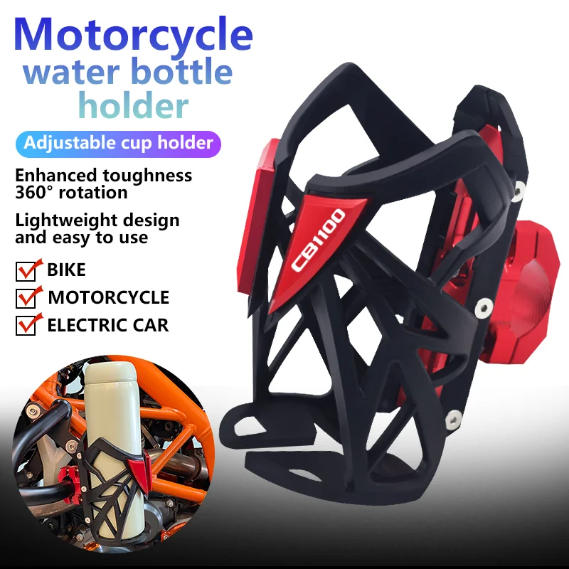 For Honda CB1100 CB1300 CB 1100 CB 1300 Water Bottle Drink Cup Thermos Cup Stand Holder Motorcycle Accessories cb1100 cb1300