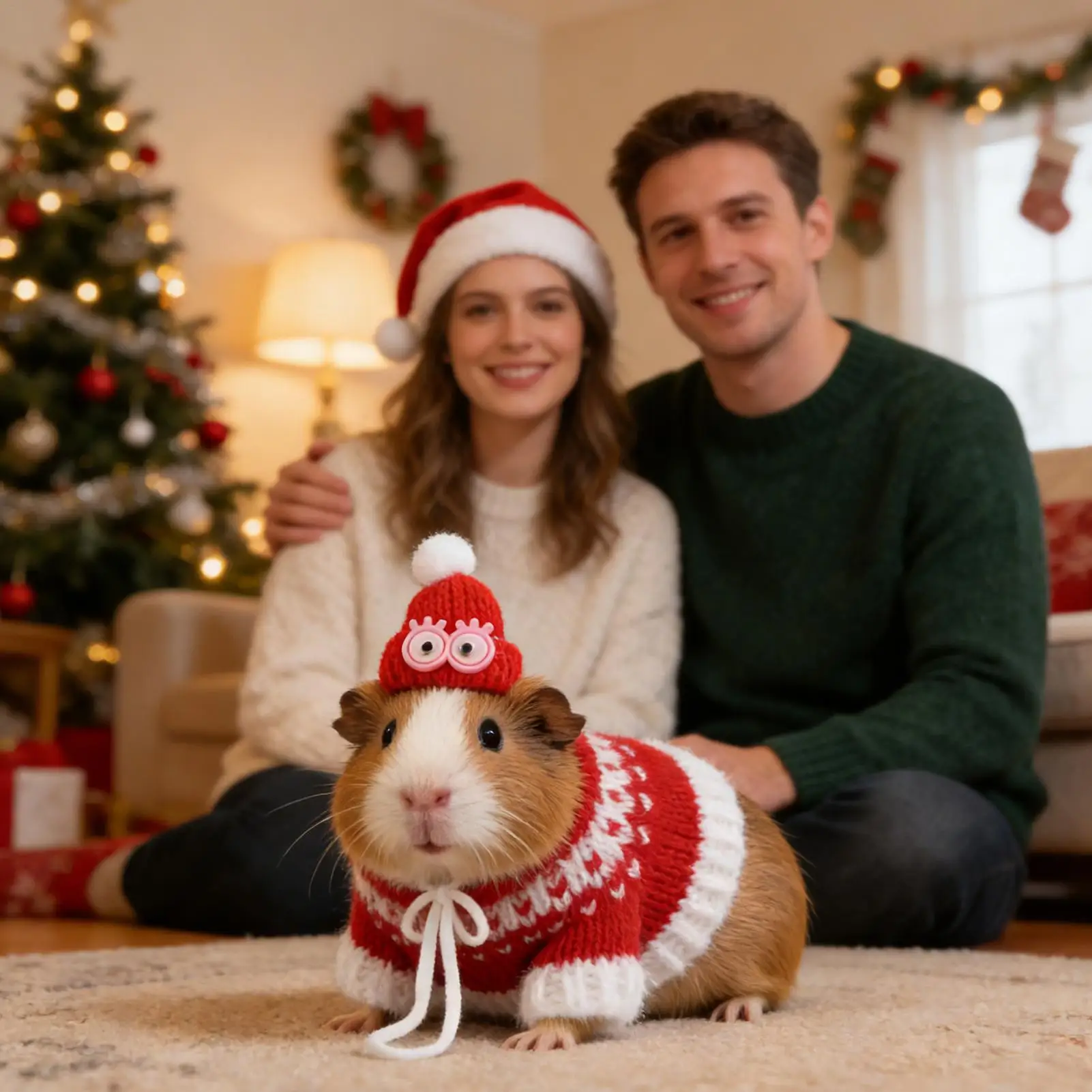 Small Pet Clothes Animal Hoodie Sweater Animal Knitted Clothes for Gerbil Guinea Hamster Ferret Bunny Chinchilla Hedgehog