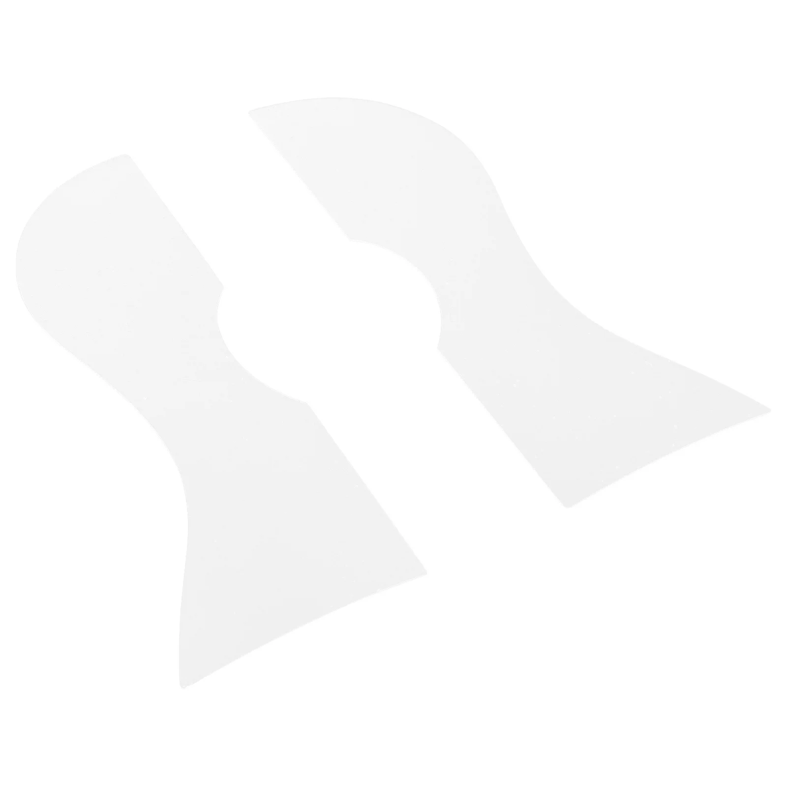 

1Set Ukulele Pickguard Clear Replacement No-Glue Professional Anti-Scratch Protective Board Decal Guard Cover Ukulele Pickguard