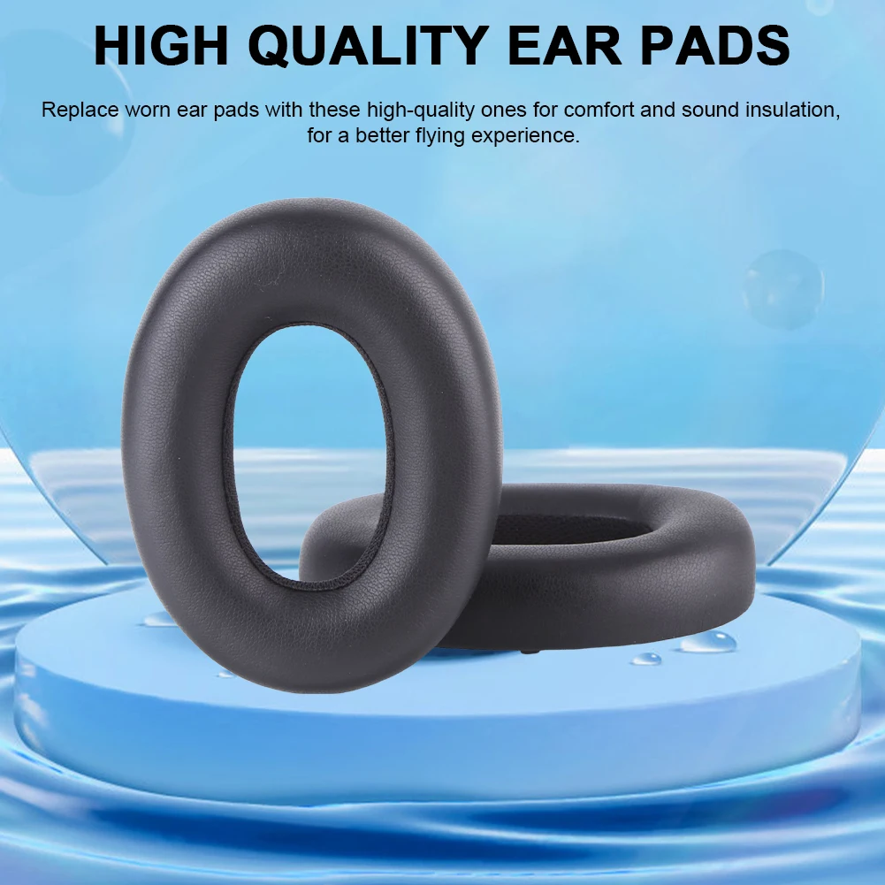 1 пара сменных амбушюр из протеиновой кожи/ледяного шелка/овчины для наушников Bowers и Wilkins Px7 Over Ear BT