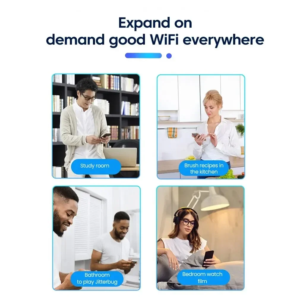 موسع واي فاي طويل المدى 300 متر مكرر إشارة لاسلكية شبكة الإنترنت الداعم الاتحاد الأوروبي التوصيل لتغطية WiFi للمكتب المنزلي المحسن