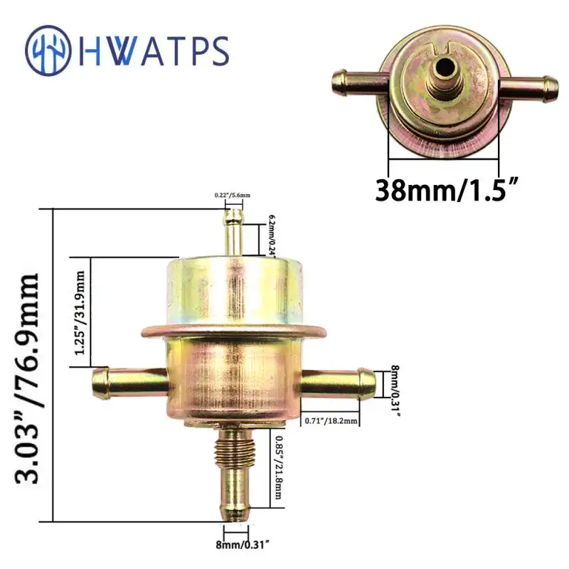 0280160202 7700267390 3.0BAR Fuel Pressure Regulator For Opel Monza Senator A B Rekord E Ascona Vauxhall PR4085 8983638 815502