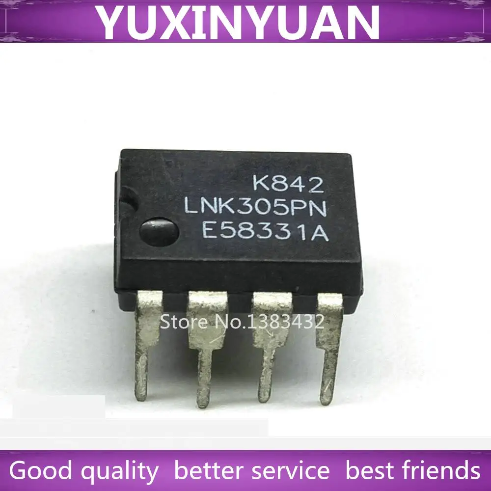 5PCS/LOT  LNK305PN LNK305 305PN DIP7 YUXINYUAN IC IN STOCK