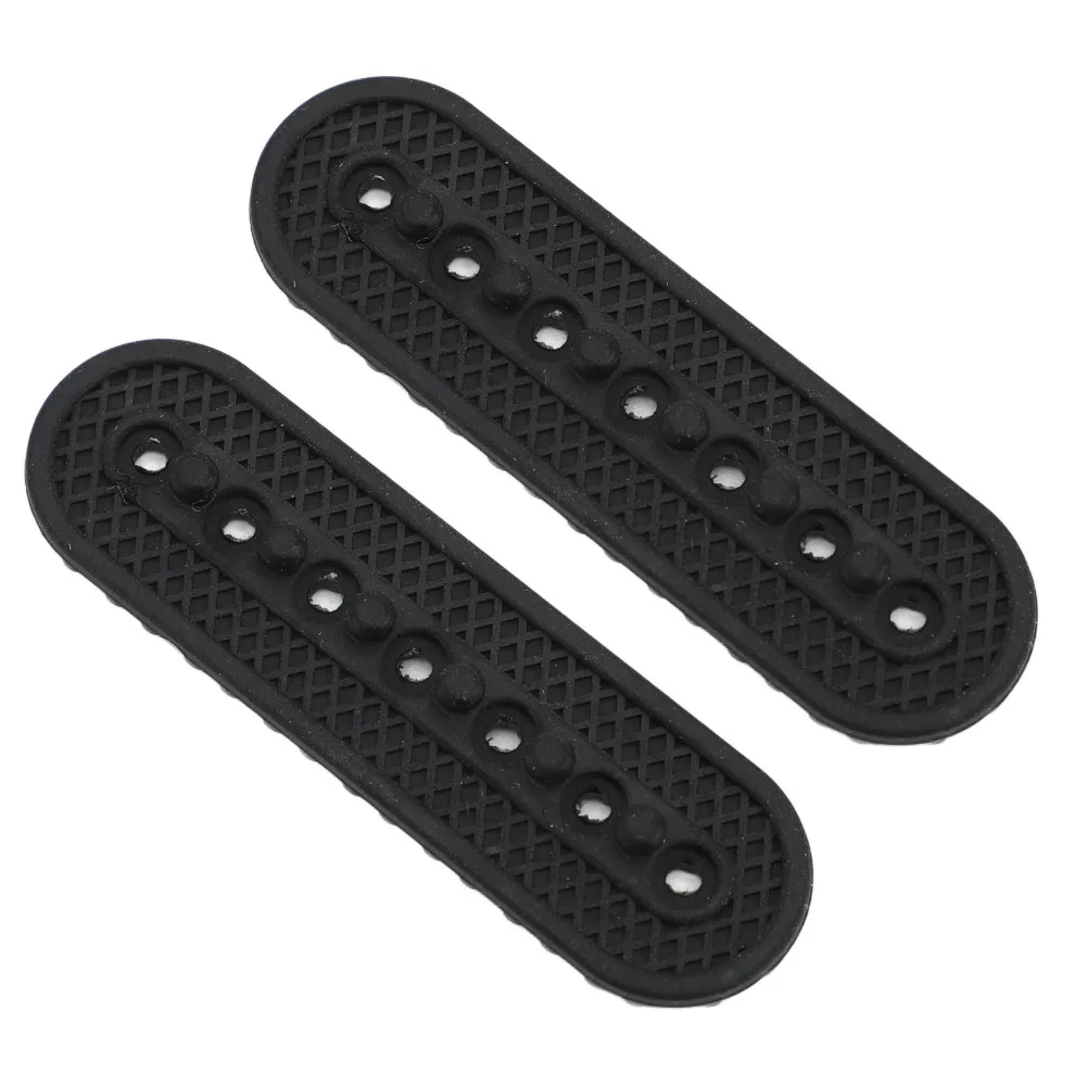 2Pcs Soft silicone material Cap Adjuster Retractable flexible structure 7-hole adjustable design Silicone Buckle