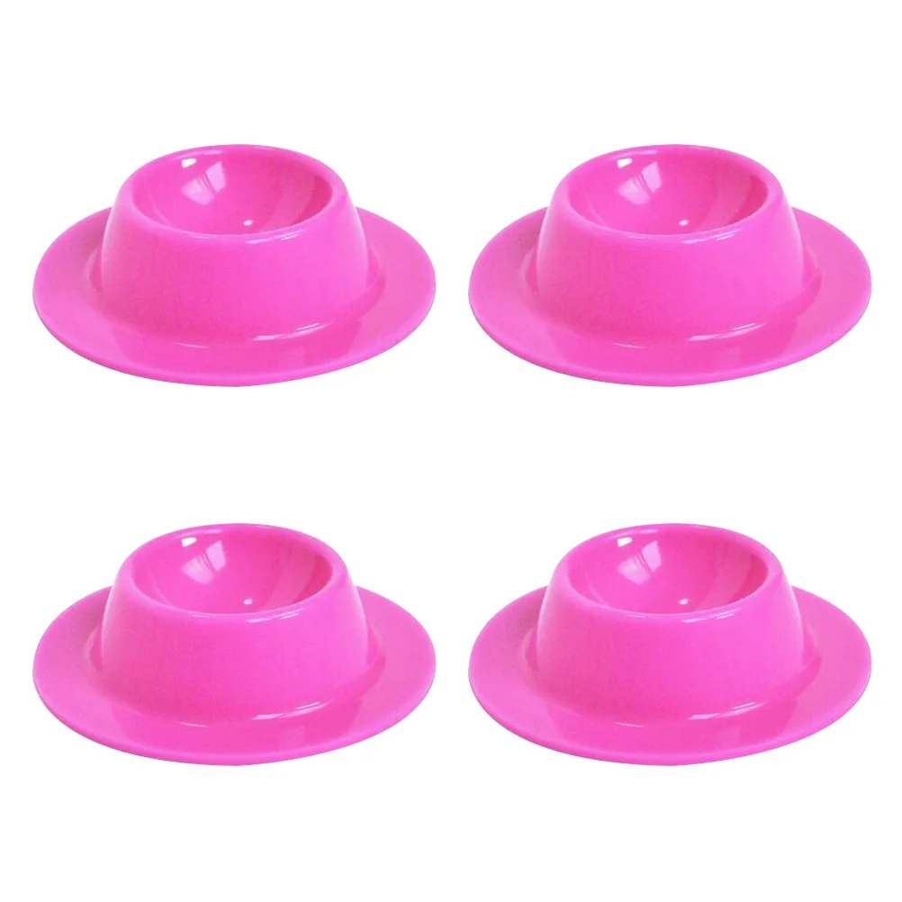

4 Pcs Egg Storage Box Breakfast Holder Silicone Tableware Boiled Egg Cup Heat Resistant Eco Friendly Durable Kitchen Dining Room