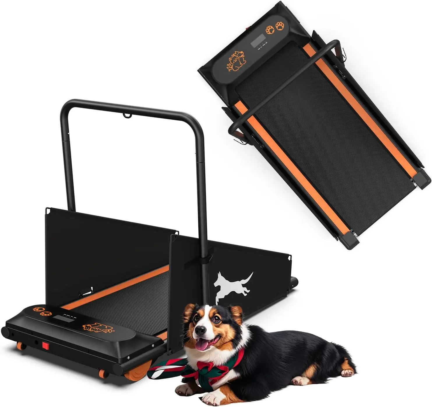 

Made In China 1-12km/h Incline High-end Home Multi-function LED Screen Pet Fitness Walking Pad Treadmill