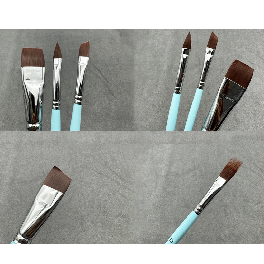 Hot Sell 17 Face Painting Brushes Special Painting Brushes, Embossing Pens, Nylon Hair