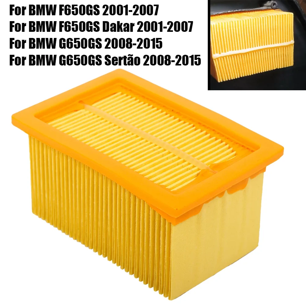 

Motorcycle Air Filter Intake Cleaner For BMW F650GS F650 GS Dakar G650GS G650 GS Sertao 2008 2009 2010 2011 2012 2013 2024 2015