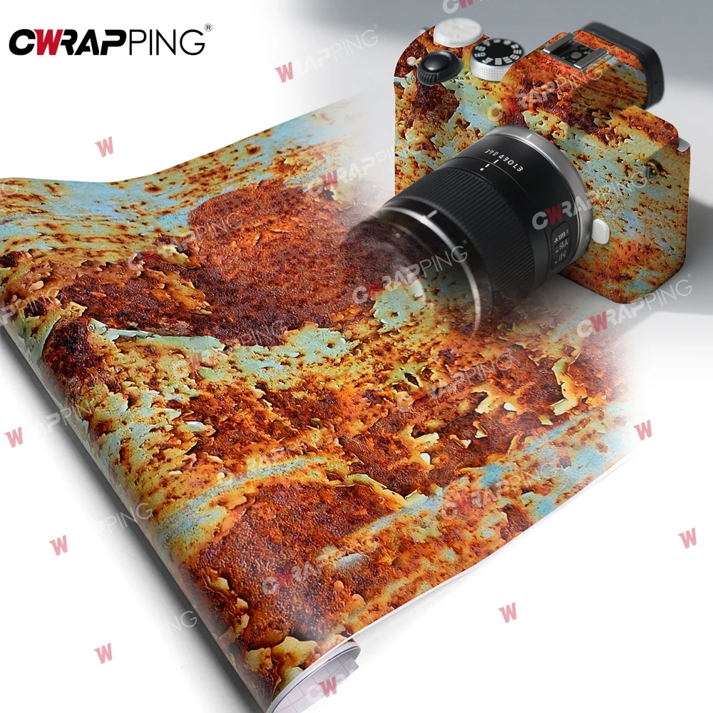 Виниловая наклейка для мотоциклетных шлемов с ржавой текстурой на мотоциклетный шлем, графика, винтажные наклейки для электрического скутера, аксессуары