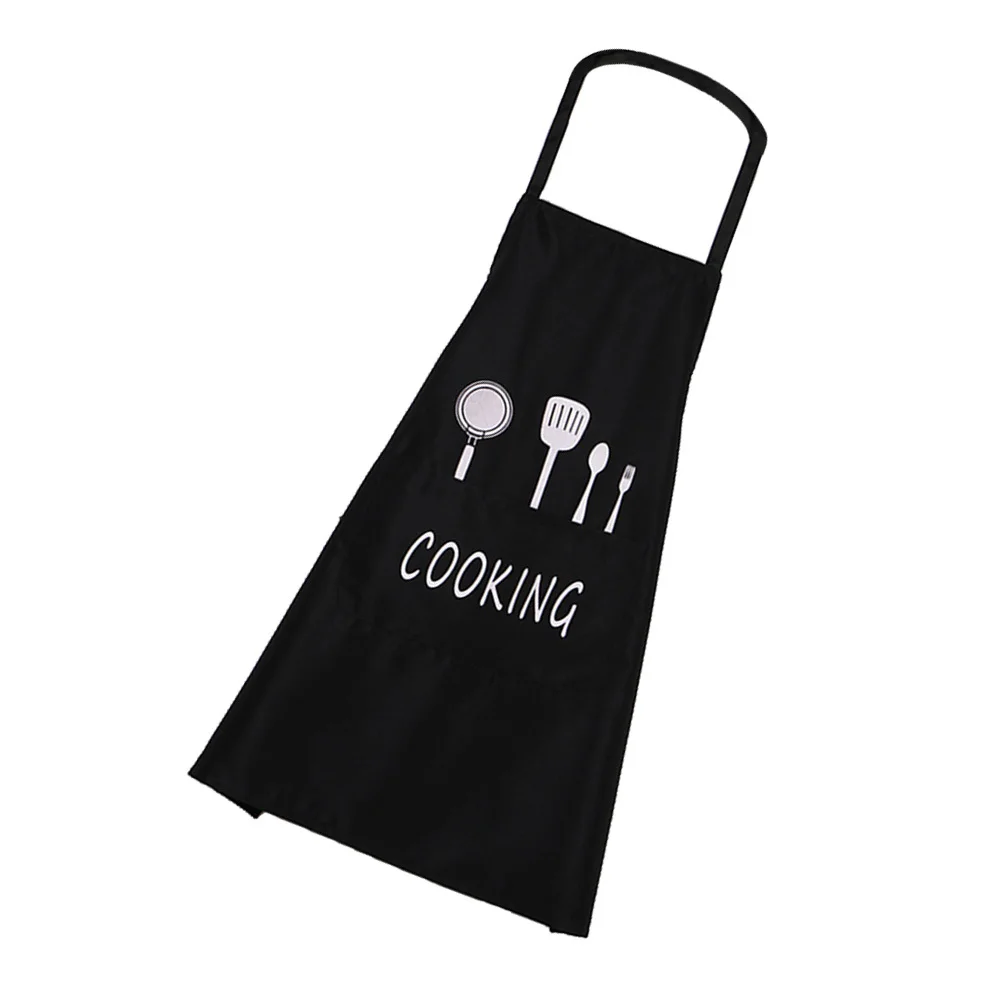 

Double Layer Waterproof Breathable Apron Cartoon Pattern Grease Proof Cooking Baking Gardening Kitchen Chef Printed Apron