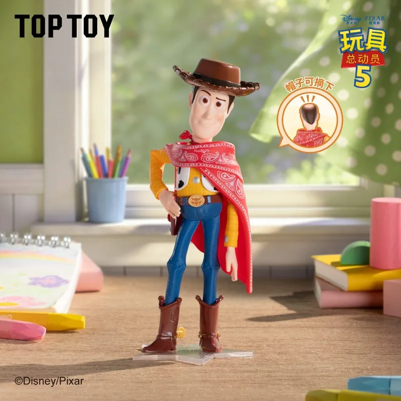 Genuine Toy Story 5 Forever Friends Series Action Figures Blind Box Buzz Lightyear Jessie Woody Figure Collectible Figurine Gift view 2