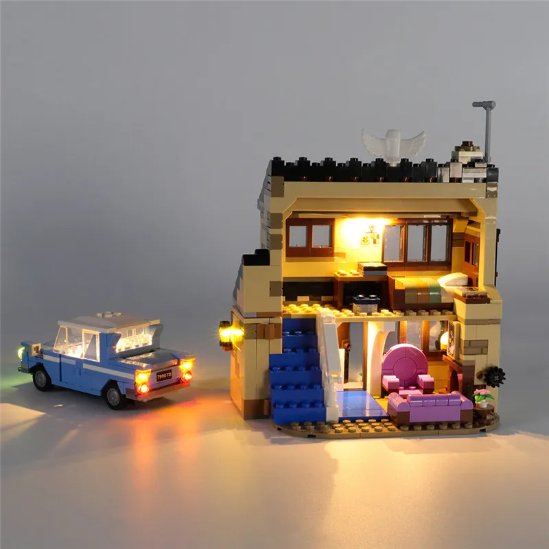 Zestaw oświetlenia LED DIY do LEGO 75968 4. Privet Drive (tylko światło LED, bez modelu klocków)