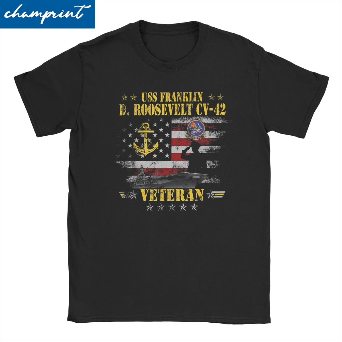 Men T-Shirts Uss Fr…