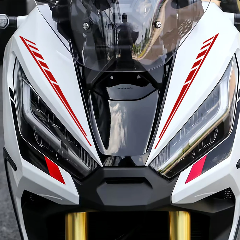 Motorcycle Front Fender Comb Universal Stickers Motor Body Reflective Waterproof Decal For Yamaha R1 R3 Mt07 Mt09