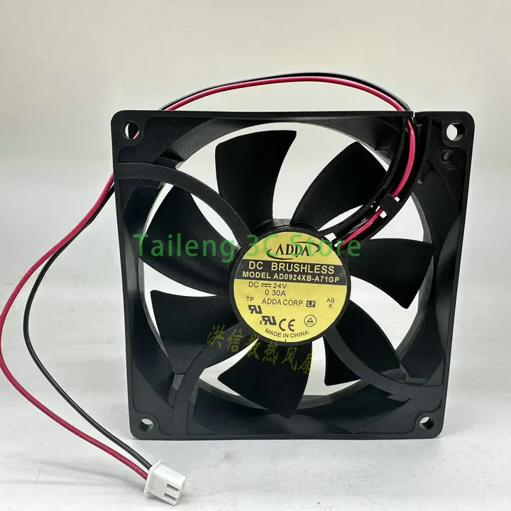 

AD0924XB-A71GP 92mm 9225 DC 24V 4000RPM High Speed Air Flow Server Cooling Fan,92X92X25mm Dual Ball Bearing Fans