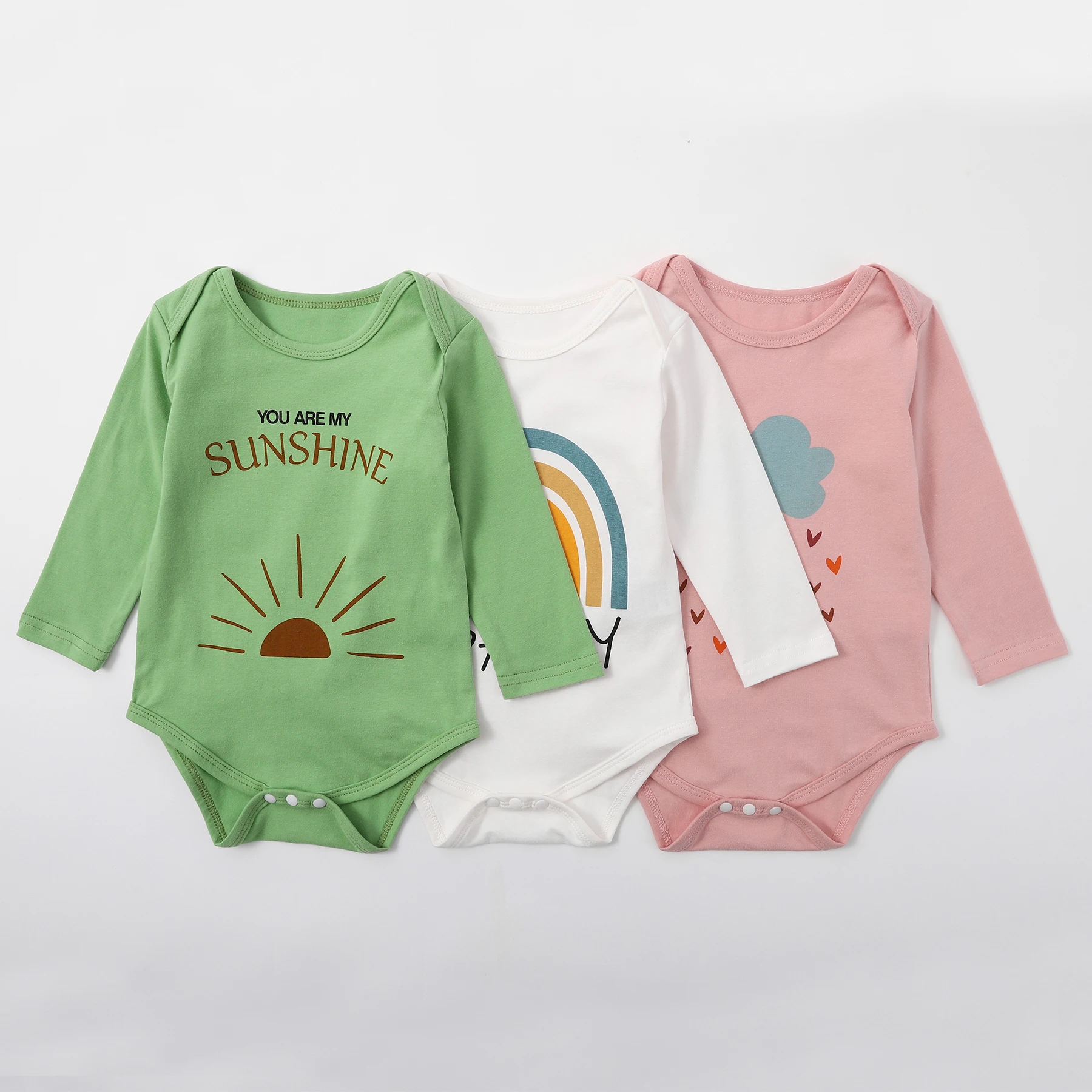 Autumn Baby Girl Clothes Cartoon Lion Toddler Girls Bodysuit 0 to 12 Months Cotton Infant Boys Full Sleeve Romper 0-24 M