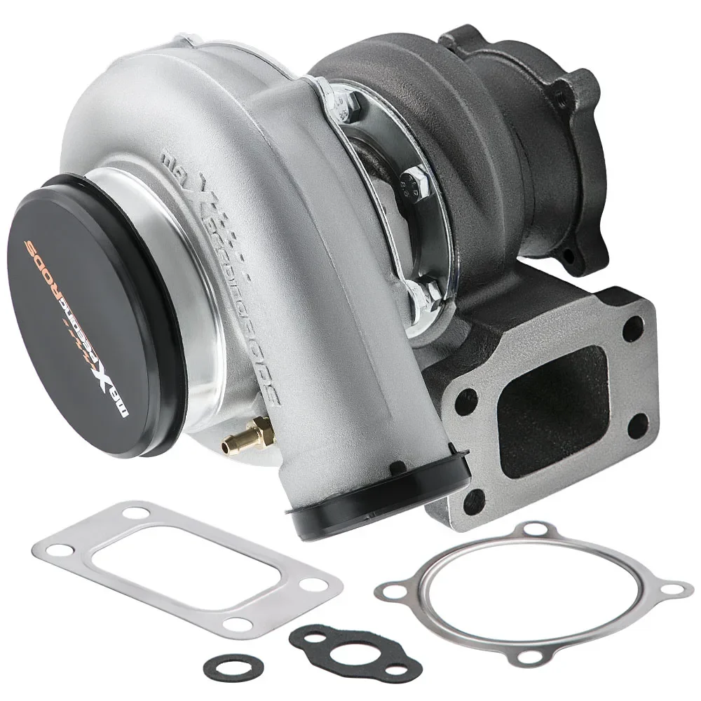 MaXpeedingrods GT35 GT3582 TURBO T3 AR.70/63 ANTI-SURGE Turbocharger For All 4/6 Cylinder And 3.0L-6.0L Engines 600HP