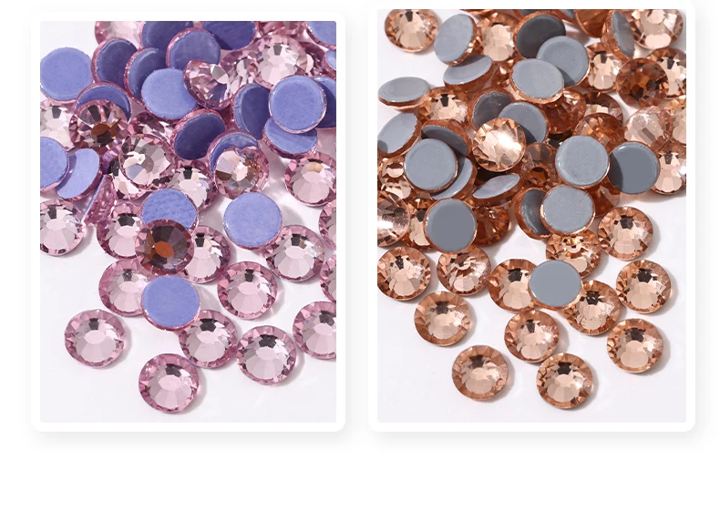 High Quality Bulk Hotfix Rhinestones Ss6-ss30 Стразы Flatback Stones Glitter Crystal And Strass For Diy Nail Accessories