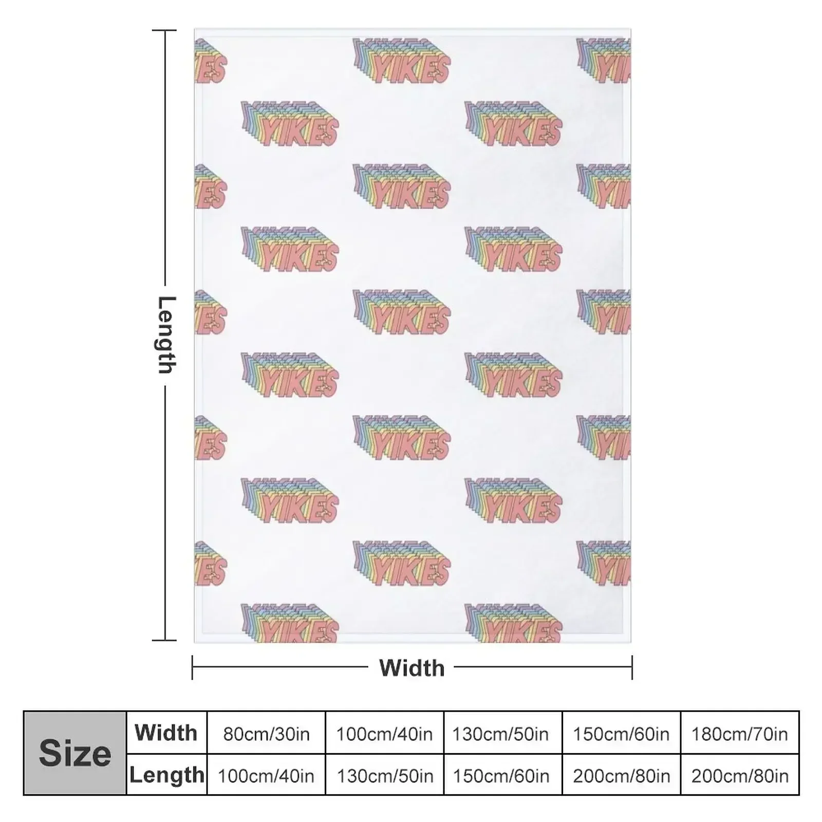 YIKES Throw Blanket Stuffeds Polar Luxury Brand Plaid on the sofa Bed Fashionable Decorative Beds Blankets