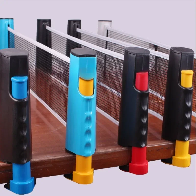 

Portable Ping Pong Net Rack Anywhere Retractable Rack Replacement Quality Plastic Table Tennis Net Exercise Accessories