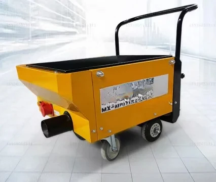 Small secondary structure feeding machine for concrete delivery pump on construction site