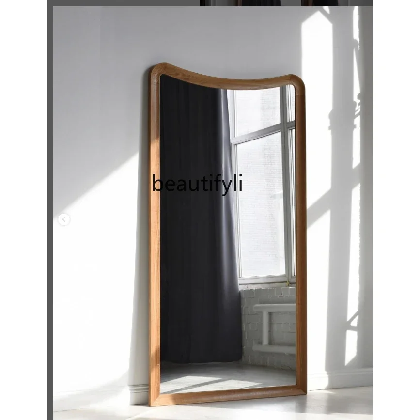 

A13 French medieval full-body floor mirror, home living room wall hanging, clothing wedding shop try-on mirror