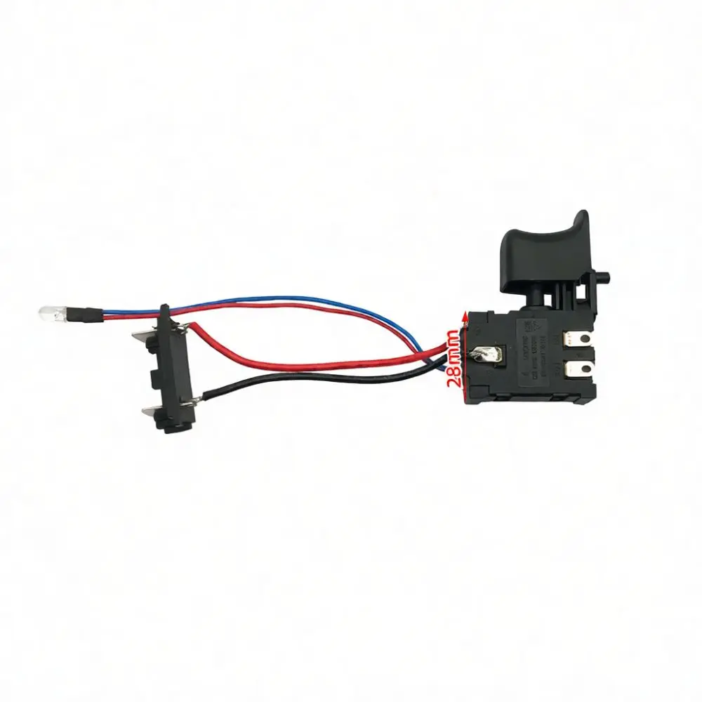Replacement Power Switch For Tiexin 21V Cordless Impact Wrench Repair Parts Electric Drill Control Accessory