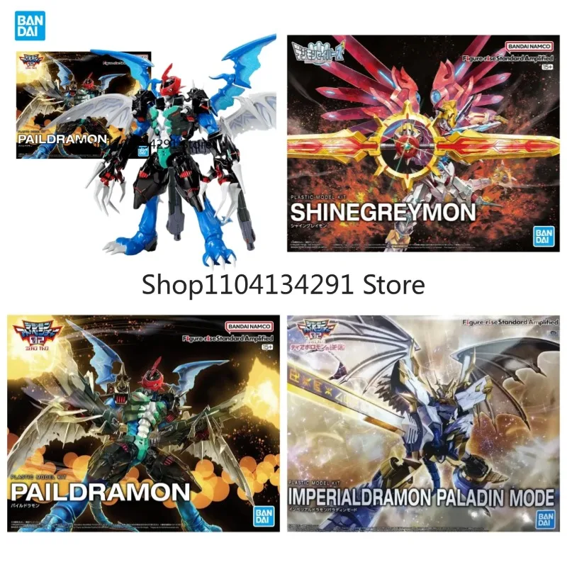

In Stock Bandai Figure-Rise Digimon Adventure 02 Paildramon Standard Amplified Assembly Model Ver. Anime Action Figures Gift