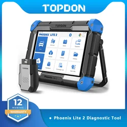 Topdon Phoenix Lite 2 OBD2 Car Diagnostic Tool Proffessional ECU Coding Scanner VAG Bi-Directional Automotive Tools Active Test