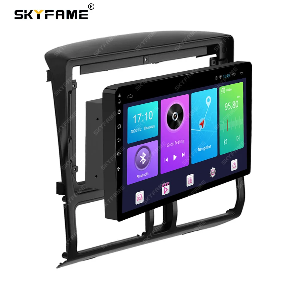 SKYFAME автомобильная рамка, адаптер для фасции, Android радиоприемник, комплект панели для крепления приборной панели для Honda CRV C-RV