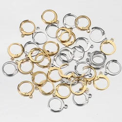 20pcs Stainless Steel Earring Hook French Earrings for Jewelry Making DIY Supplies