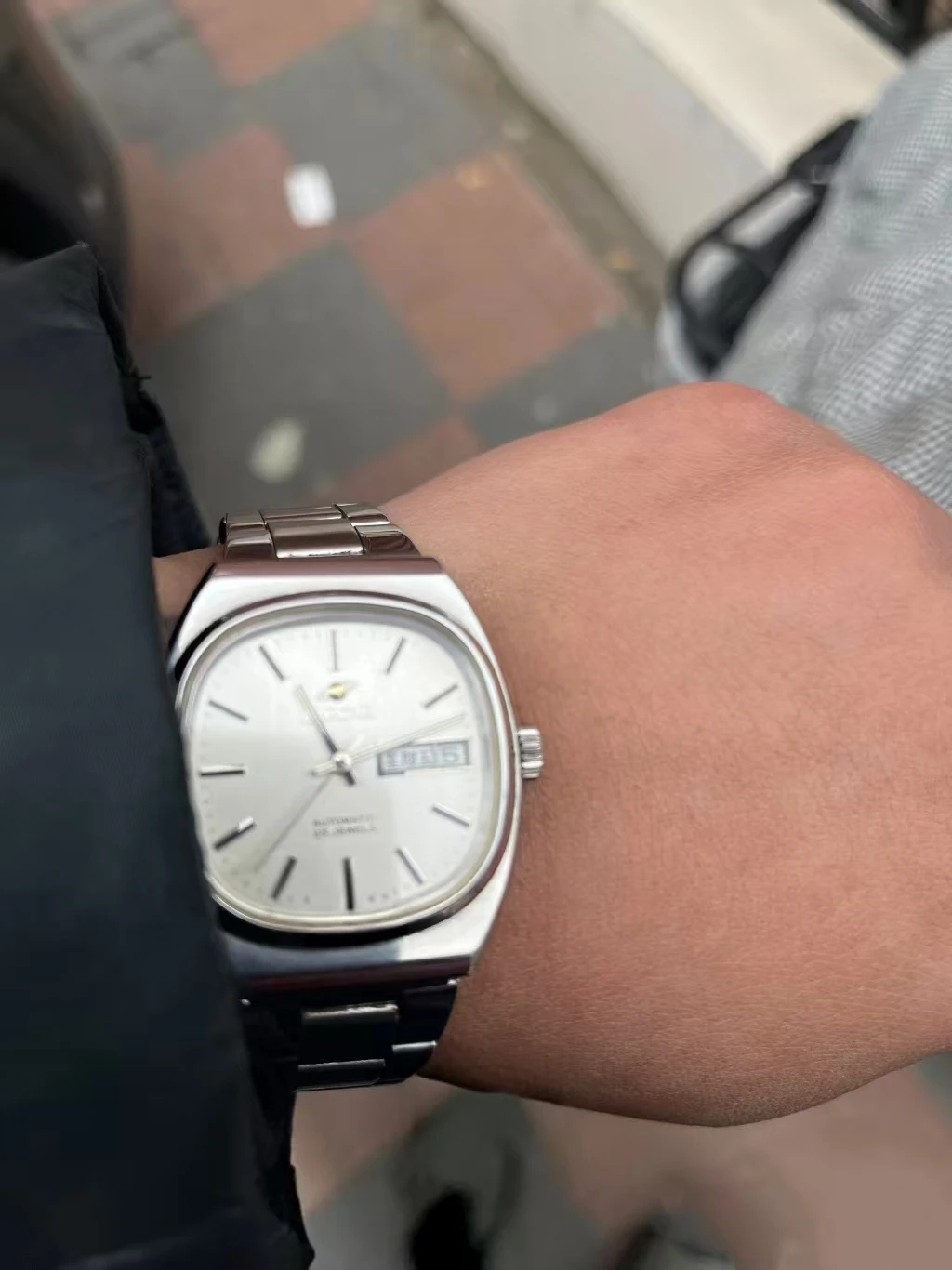TV version（Chinese Calendar）Steel Automatic Wine Bucket enicar Watch