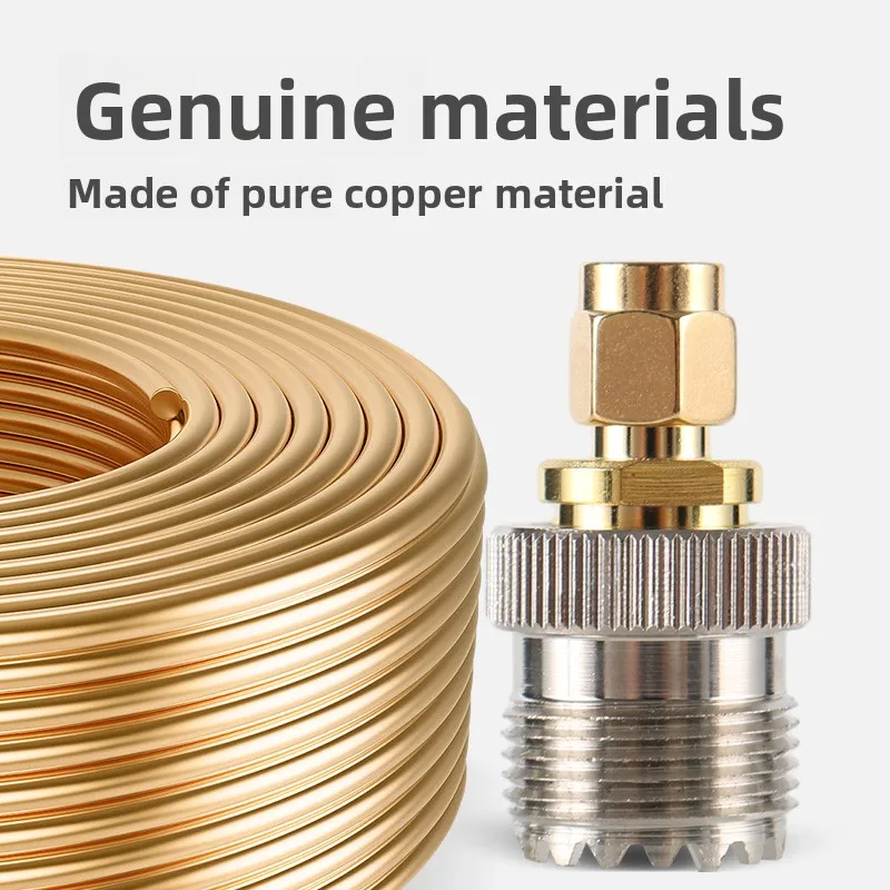 Adaptador Yaesu 7R/6R/3R/2R/1R SMA KJ/SL16 SMA macho para cabeça M