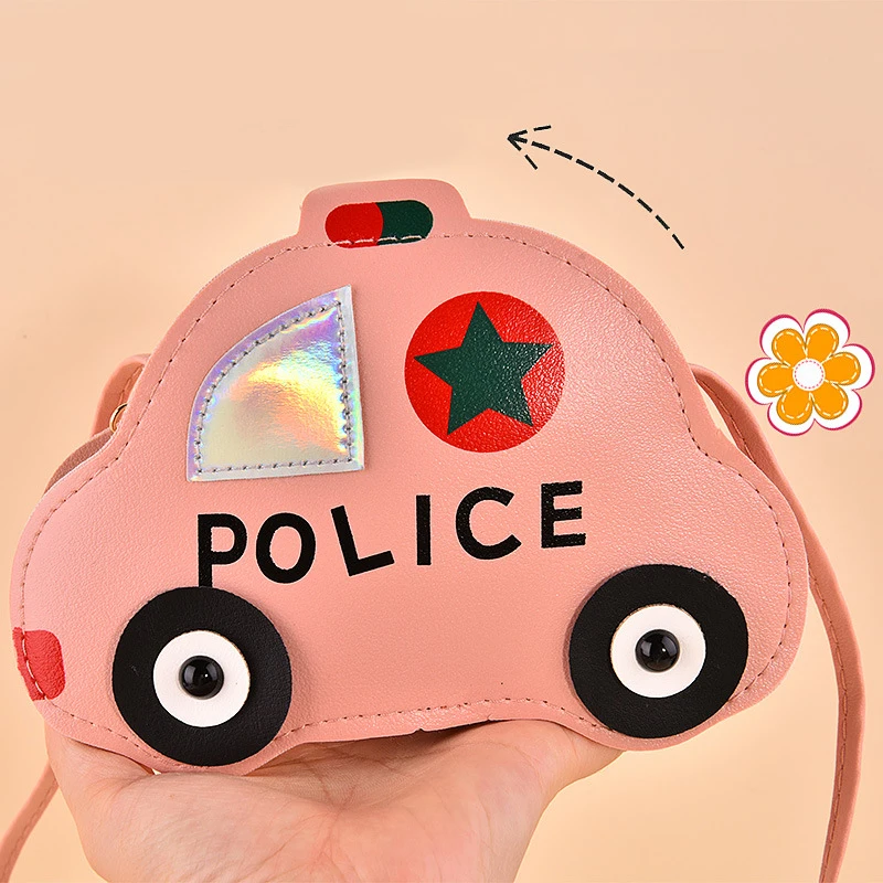 Cartoon Cute Coin Purse Children's Car Satchel Mini Storage Bag Creative Fashion Small Car Coin Purse Children's Birthday Gift