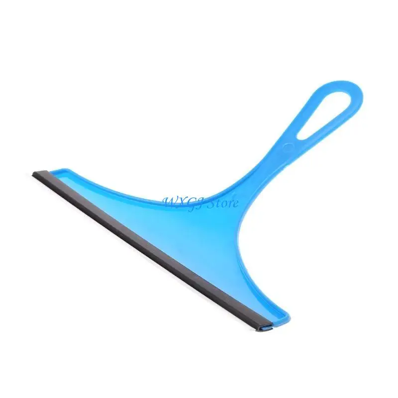 37JE Silicone Window Tile Glass Wiper Cleaner Squeegee Shower Mirror Cleaning Holder