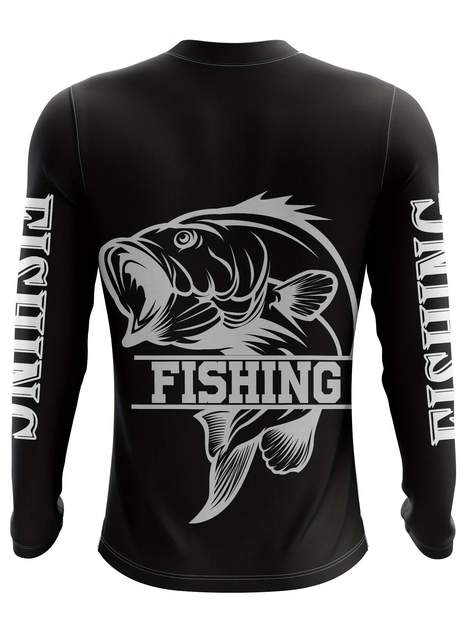 الرجال الصيد الشمس واقية طويلة الأكمام تي شيرت في الهواء الطلق تنفس التجفيف السريع طويلة الأكمام قميص الرياضة عادية جولة الرقبة أعلى