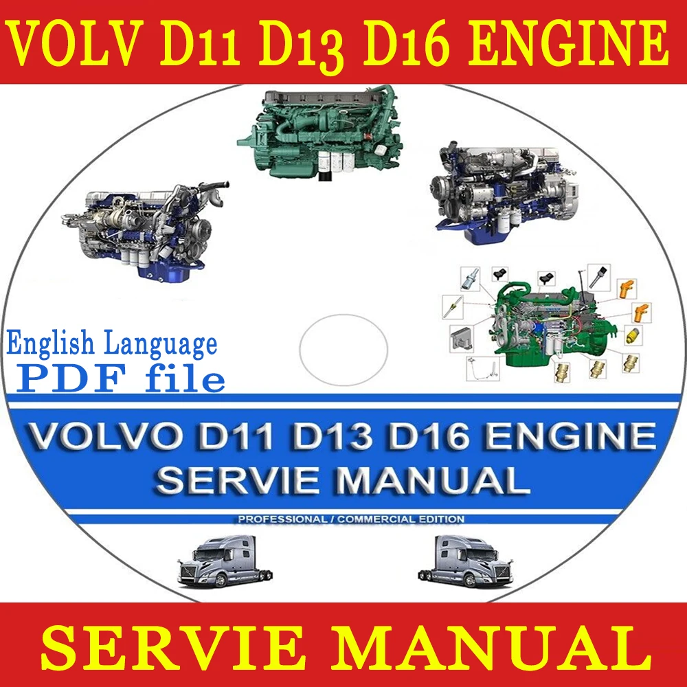 

Руководство по ремонту двигателя VOLV TRUCK D11 D13 D16 + руководство оператора обслуживания HGWU для грузовиков Северной Америки