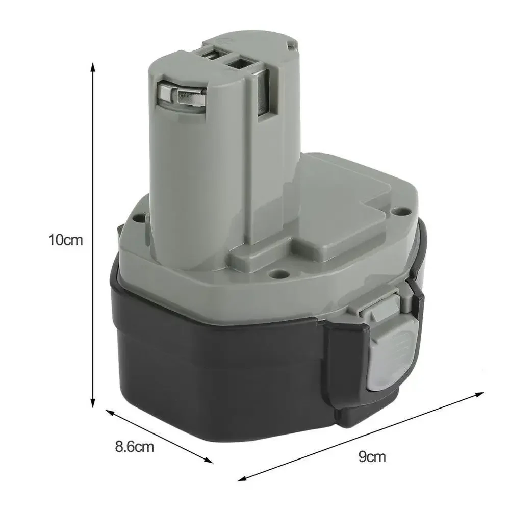 NI-CD Bateria para ferramenta elétrica Adequado para MAKITA, 14.4V, 12800mAh, PA1414221420, 192600-1, 6281D, 6280D, Original, 2023